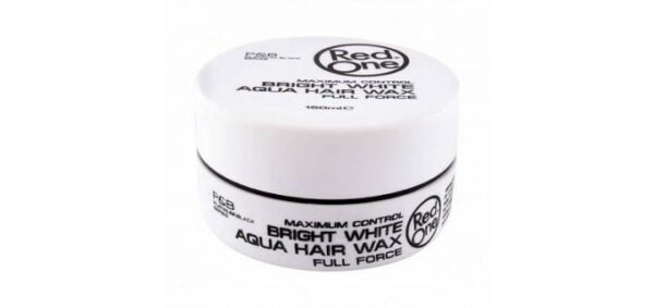 RedOne Bright White Aqua Hair Wax Full Force Maximum Control 150ml