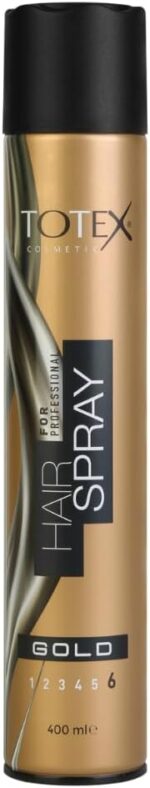 Totex Hair Spray Gold - 400ml - Gallery 1