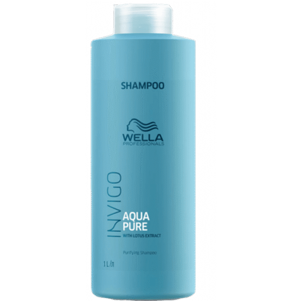 Wella Invigo Aqua Pure Purifying Shampoo - 1000ml