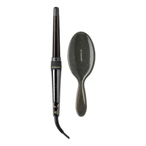 HH SIMONSEN ROD Curling Iron vs3, touch handle - Black Orbit - incl. Wonder Brush - Gallery 1