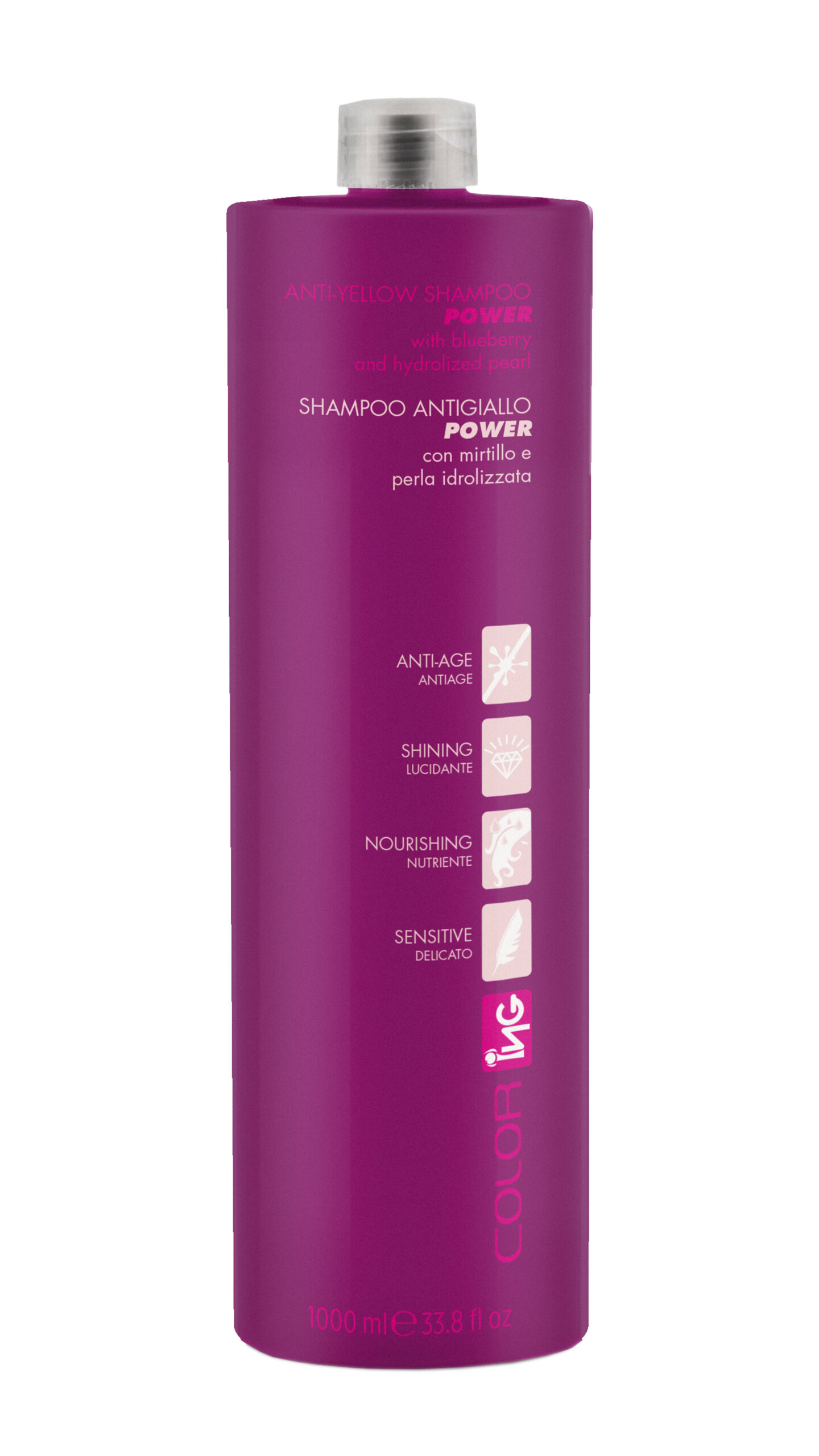 Featured Image ING Professional Color Ing Anti Yellow Shampoo Power - 1000ml