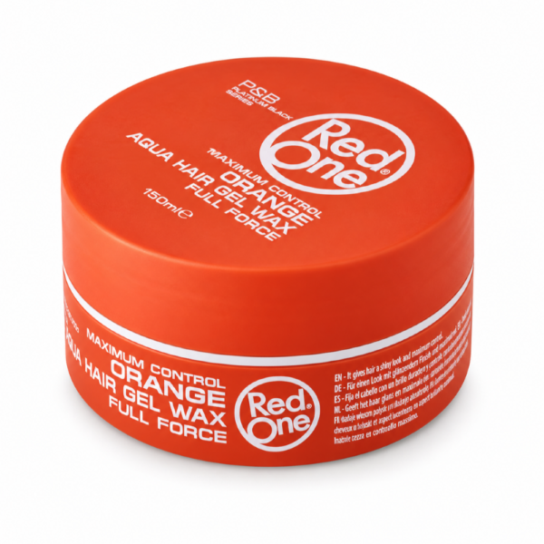 RedOne Aqua Hair Gel Wax Full Force - Orange -150ml