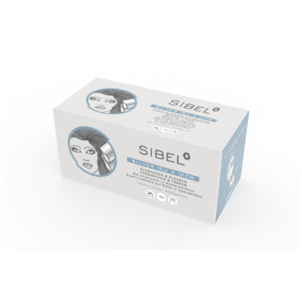 Sibel Aluminium Folie Zilver - 15µ - 12cm x100m