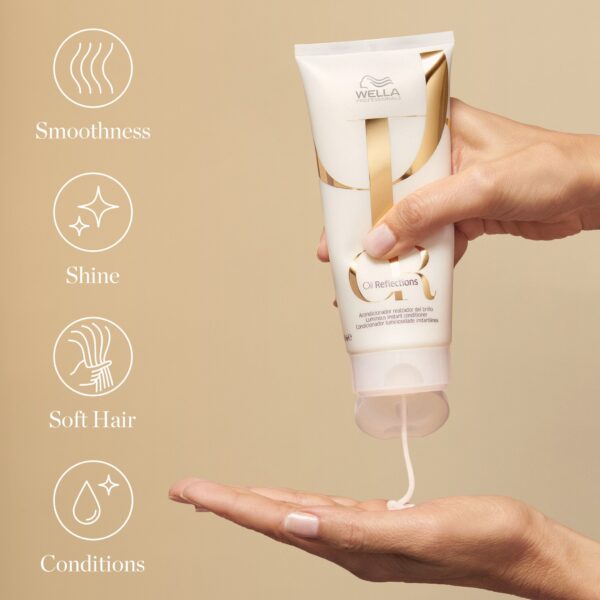 Wella Oil Reflections Luminous Instant Conditioner - 200ml - Gallery 1