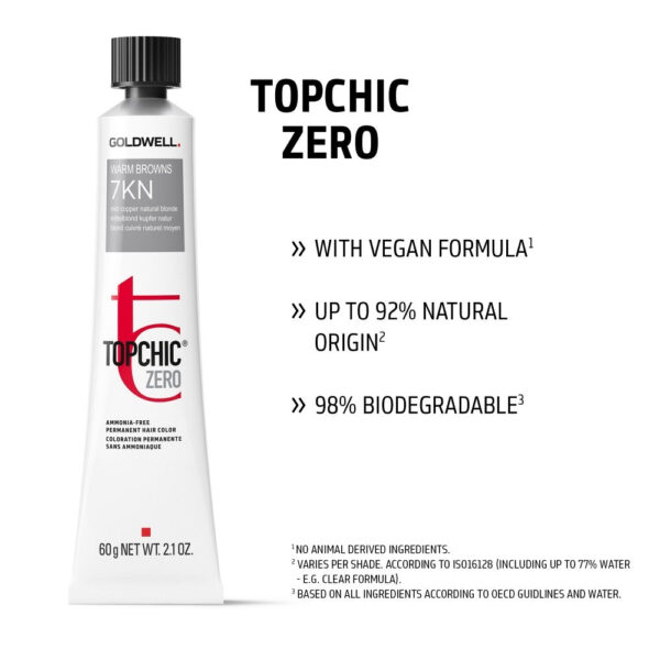 Topchic Zero Hair Color Tube - 60ml - Gallery 1