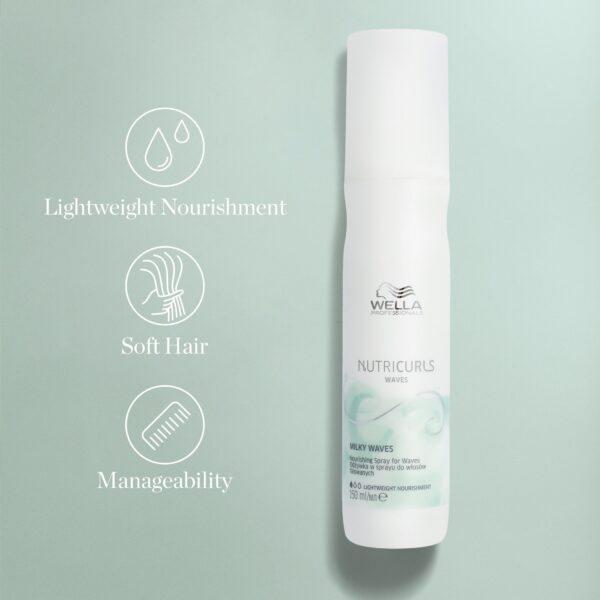 Wella Nutricurls Milky Waves Nourishing Spray - 150ml - Gallery 1