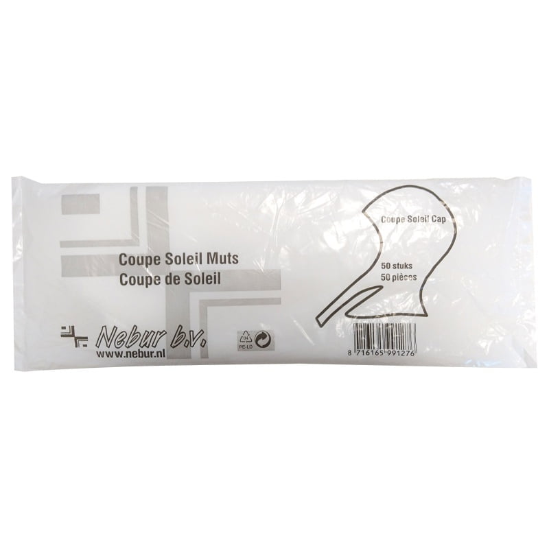 Featured Image Nebur Wegwerp Coupe Soleil Mutsen Enkel 50 Stuks